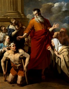 Karel Dujardin - Paulus geneest de kreupele te Lystra - Google Art Project