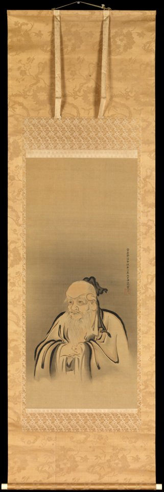 Kano Tan'yū - Portrait of Emperor Shennong - 14.76.27 - Metropolitan Museum of Art