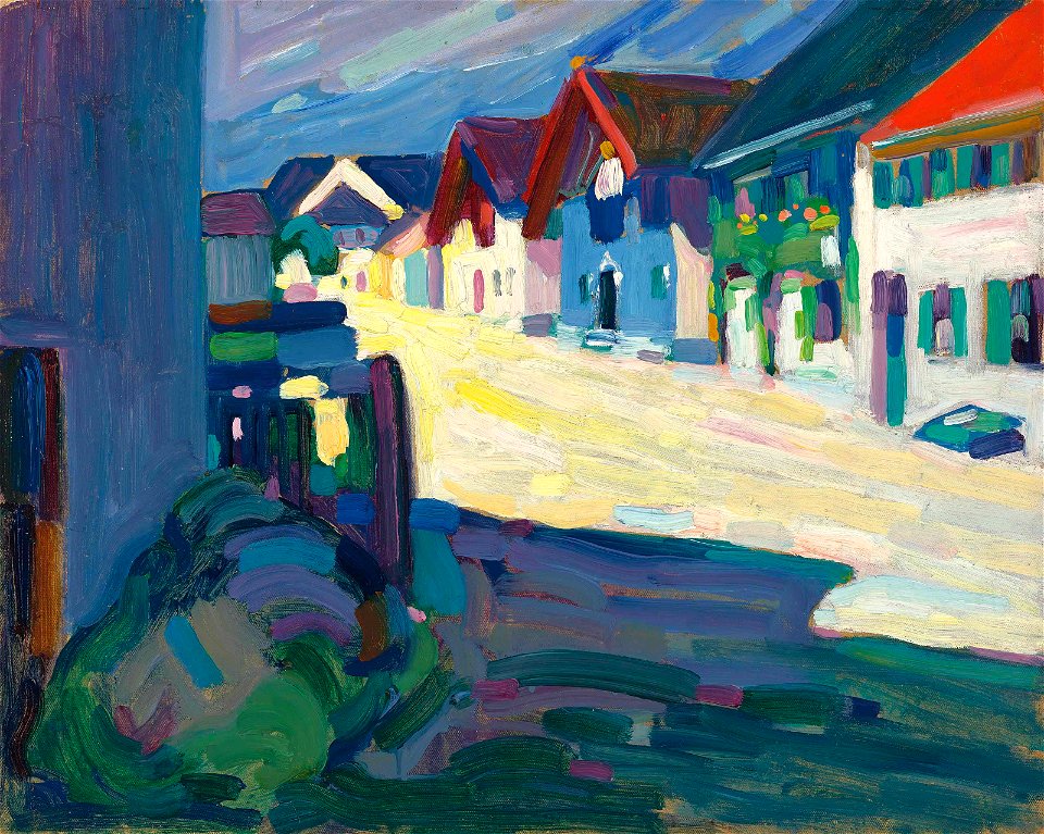 Kandinsky - Murnau – Strasse, 1908, R204