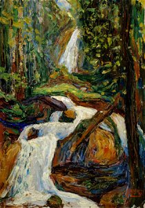 Kandinsky - Kochel – Wasserfall I, um 1900