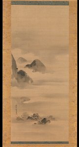 Kano Tan'yū - Landscape in Moonlight - 1975.268.49 - Metropolitan Museum of Art