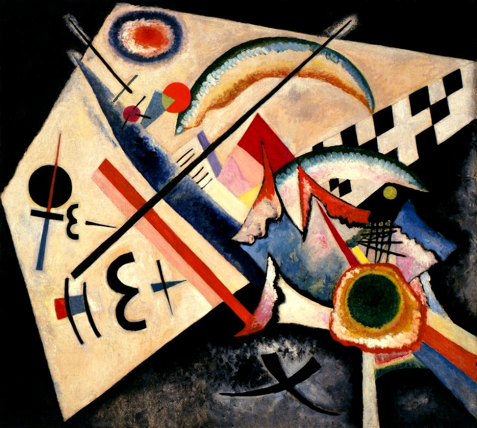 White Cross by Vasily Kandinsky, 1922