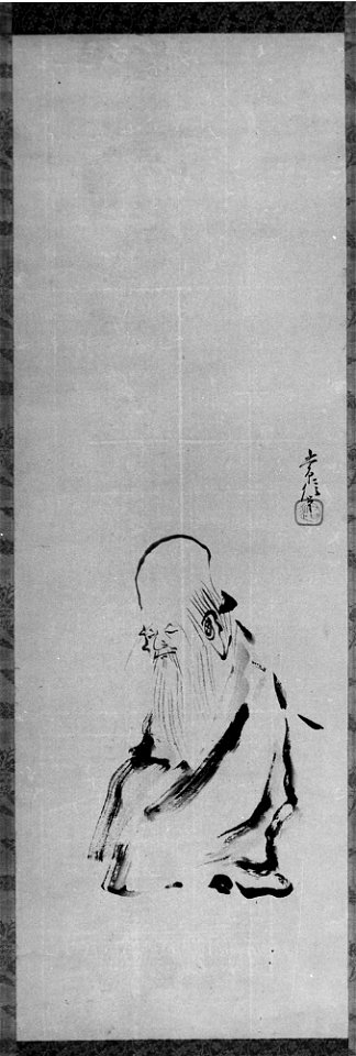 Kano Tsunenobu - Painting of Jurōjin - 61.63 - Metropolitan Museum of Art