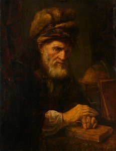 Karel van der Pluym - An Old Man in a Fur Cap - 1988.265 - Art Institute of Chicago