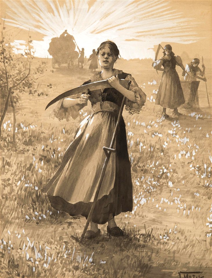 Karel Vítězslav Mašek - In the Field