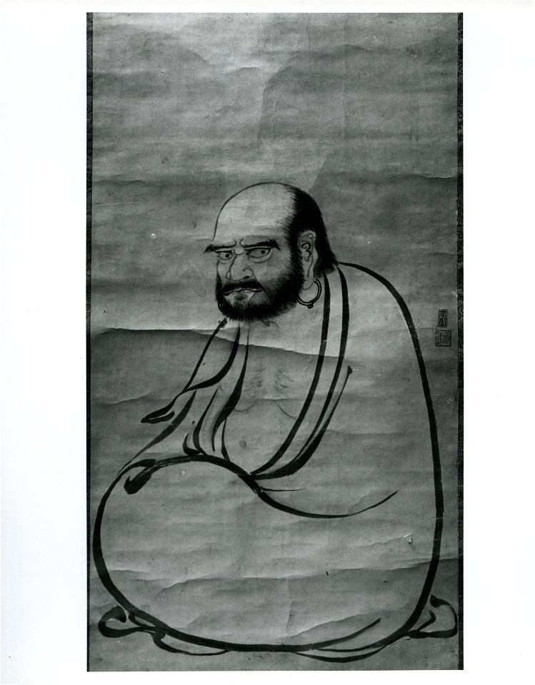 Kano Sanraku - Daruma - 14.76.29 - Metropolitan Museum of Art