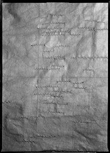 Kappa av svart mönstrad sammet, ca 1611-1632 - Livrustkammaren - 19095