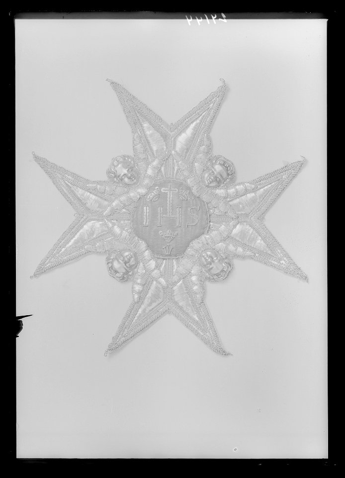 Kappkraschan för riddare av Serafimerorden, Sverige, 1800-talets början - Livrustkammaren - 17680