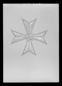 Kappkraschan för kommendör av Nordstjärneorden, Sverige, 1860-1871 - Livrustkammaren - 69044