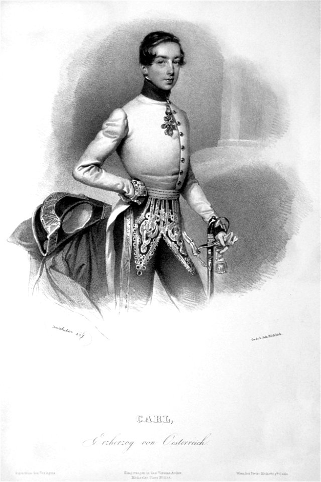Karl Ferdinand 1837 Litho 01