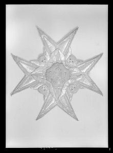 Kappkraschan för riddare av Serafimerorden, Sverige, 1700-talets slut - Livrustkammaren - 26236