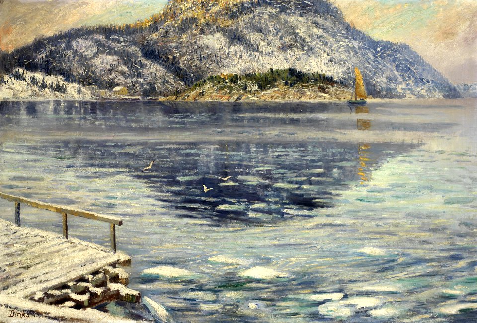 Karl Edvard Diriks - Isløsning
