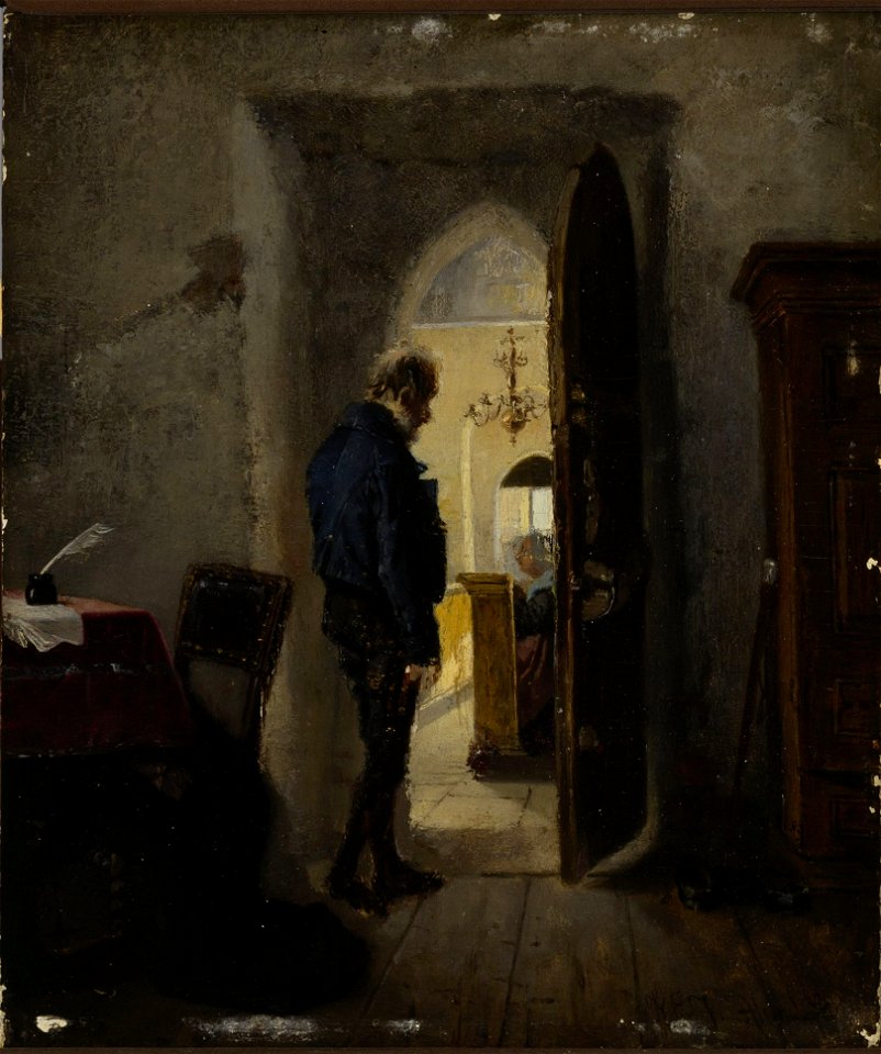 Karl Emanuel Jansson - Sakariston ovella (1874)