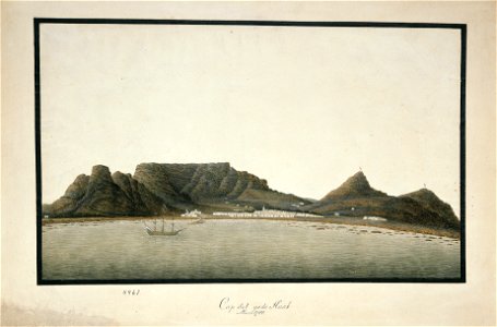 Kapstaden - Peter Anker (1744–1832) - Kulturhistorisk museum, UiO - UEM4463