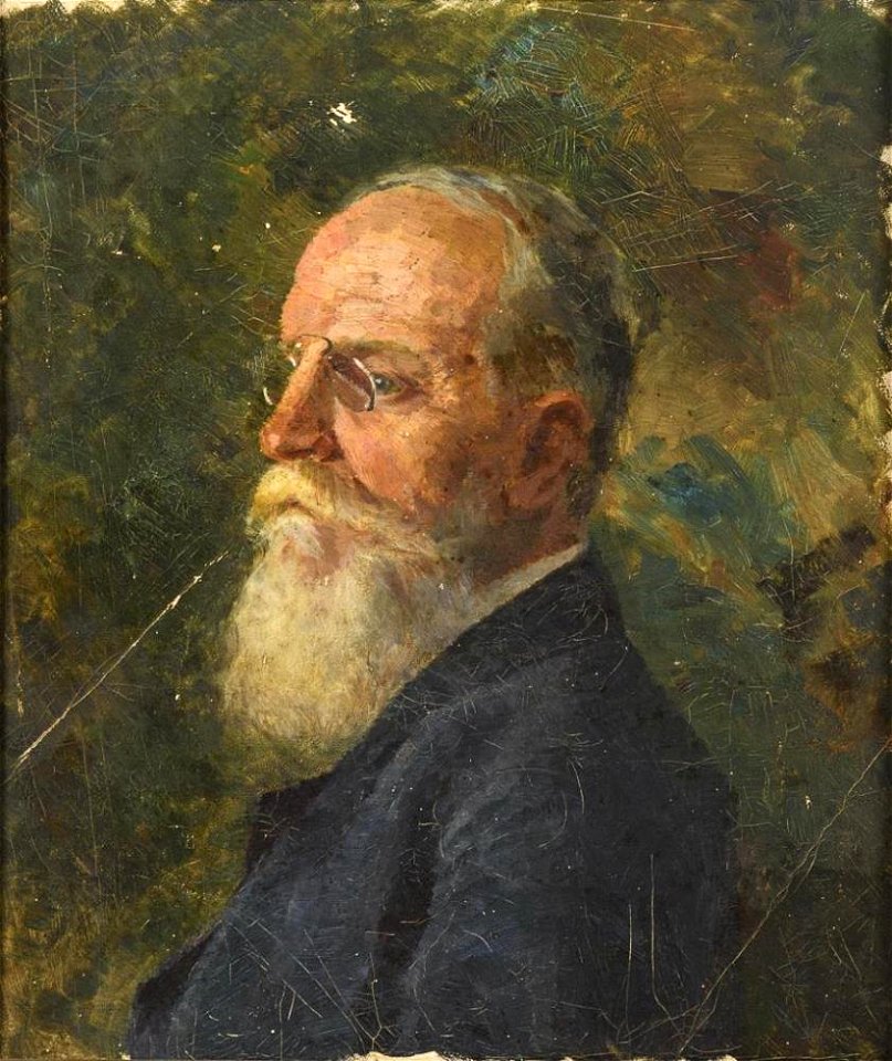 Karl Brünner Selbstbildnis c1910