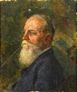 Karl Brünner Selbstbildnis c1910