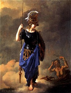 Karel Dujardin - Pallas Athene Visits Invidia, 1652
