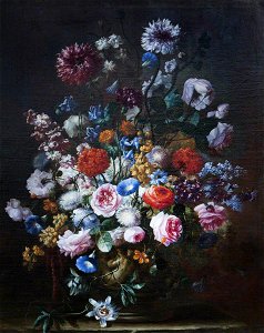 Karel van Vogelaer (1653-1695) - Still Life with Flowers - 1401145 - National Trust