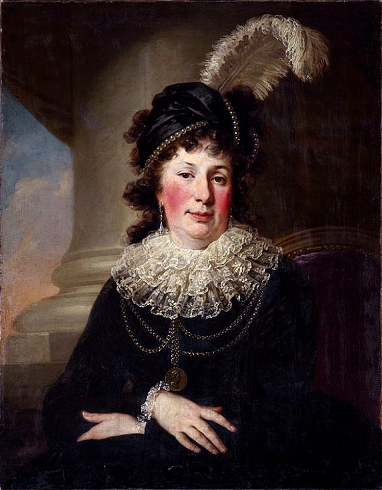 Karalina Patockaja (Sapieha). Караліна Патоцкая (Сапега) (M. Bacciarelli, XIX)
