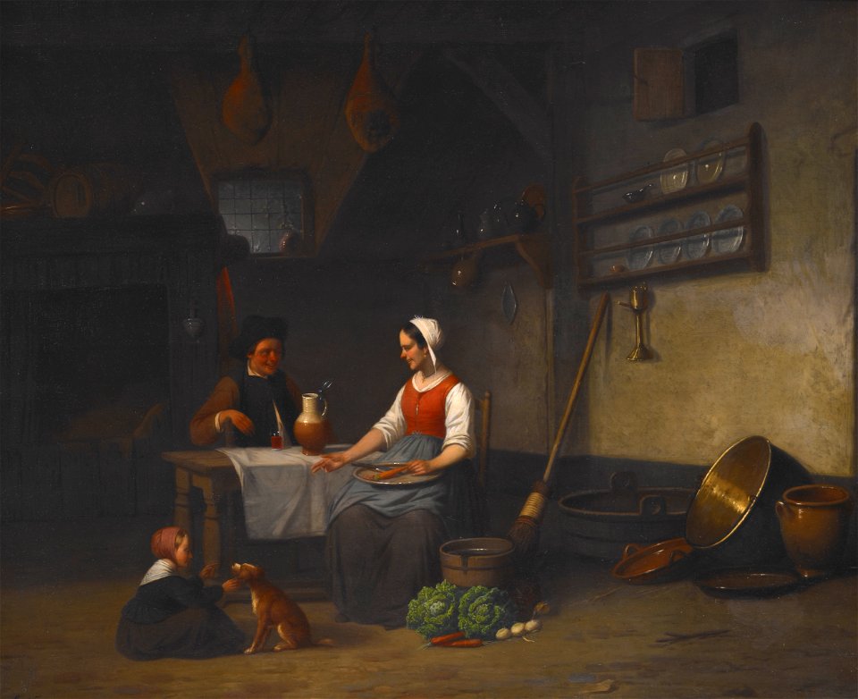 Karel Ferdinand Venneman - Interior Scene - 69.13 - Indianapolis Museum of Art