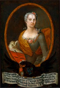 Karalina Radzivił (Paciej). Караліна Радзівіл (Пацей) (1746-52)