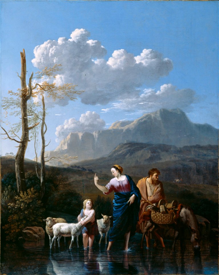 Karel Dujardin - Return of the Holy Family from Egypt - 89.34 - Detroit Institute of Arts