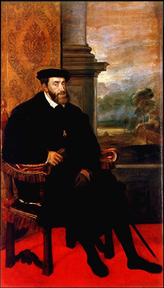 Karel V. (Tableau vum Tizian)
