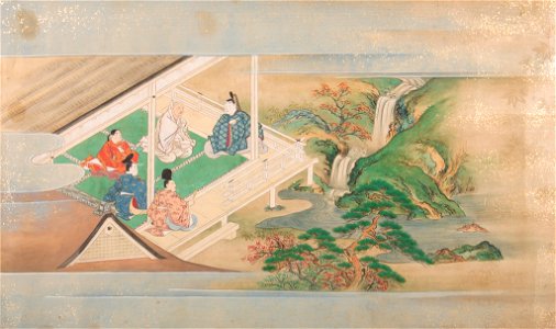Karasumaru Mitsuhiro - Illustrated Tales of Ise (Ise monogatari emaki), 2nd of 2 Volumes - 1985.528.2 - Arthur M. Sackler Museum