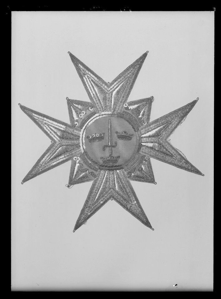Kappkraschan för kommendör med stora korset av Svärdsorden, Sverige, 1846 - Livrustkammaren - 1668