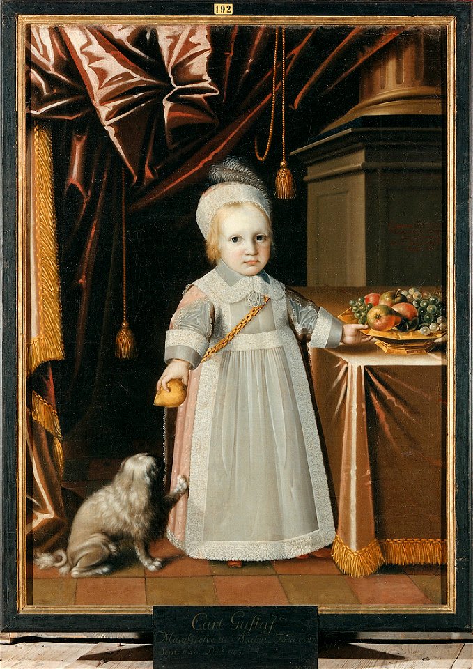 Karl Gustav, 1648-1703, prins av Baden-Durlach - Nationalmuseum - 14861