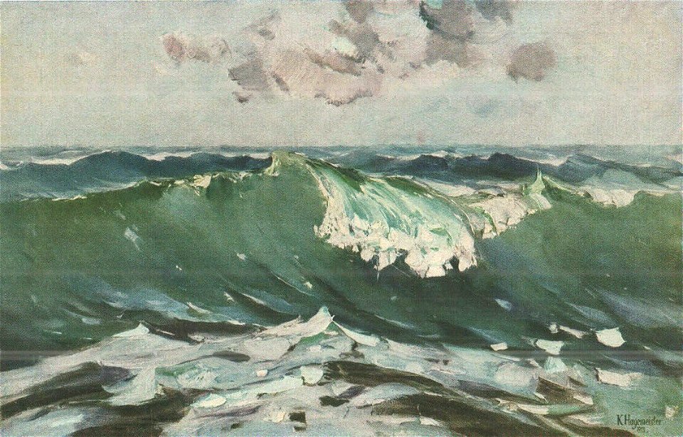 Karl Hagemeister - Die Welle, 1913