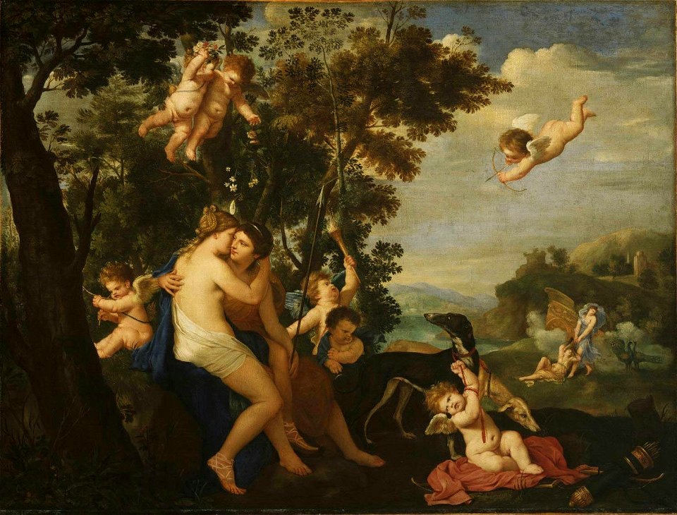 Karel Philips Spierincks - Jupiter and Callisto