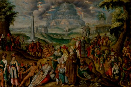 Karel van Mander I. - The Confusion of Tongues - O 1171 - Slovak National Gallery
