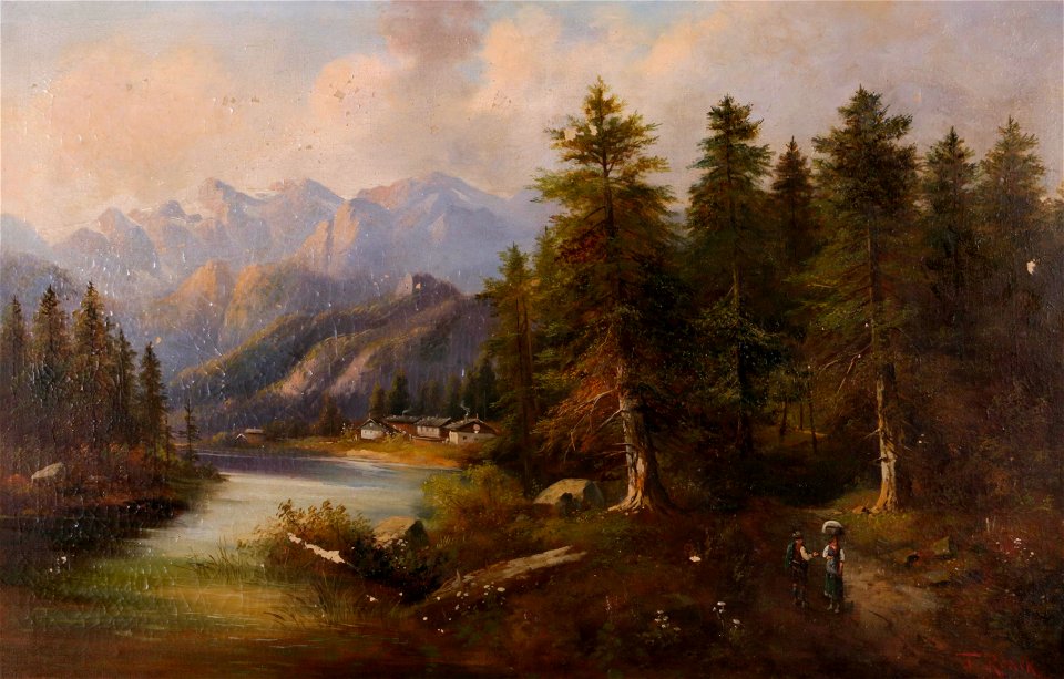 Karl Kaufmann - Tiroler Berglandschaft
