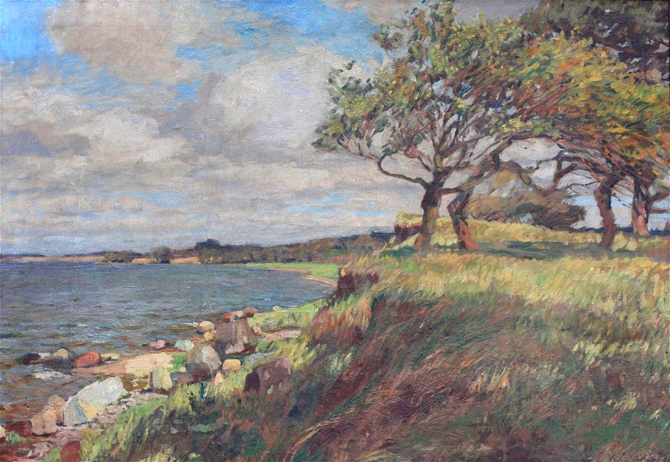 Karl Bock - Sommertag auf dem Vilm