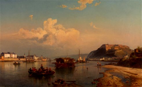 Karl Adloff (1819-63) - Koblenz - RCIN 404791 - Royal Collection