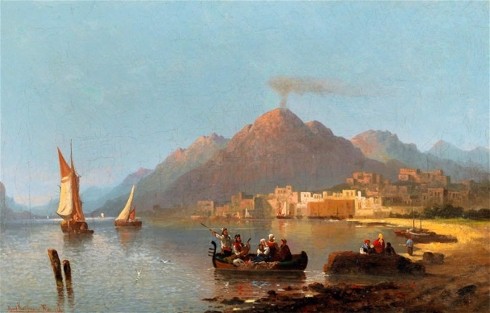 Karl Kaufmann - View of Vesuvius