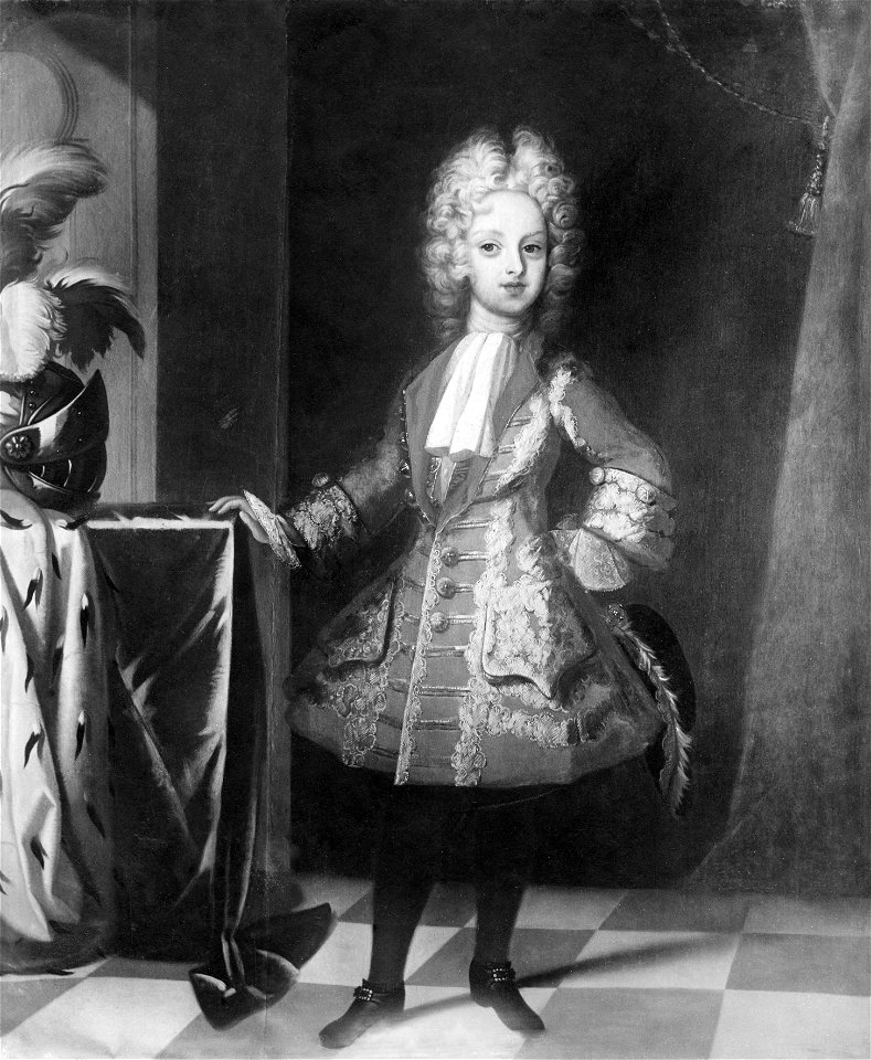 Karl Fredrik, 1700-1739, hertig av Holstein-Gottorp (David von Krafft) - Nationalmuseum - 40001