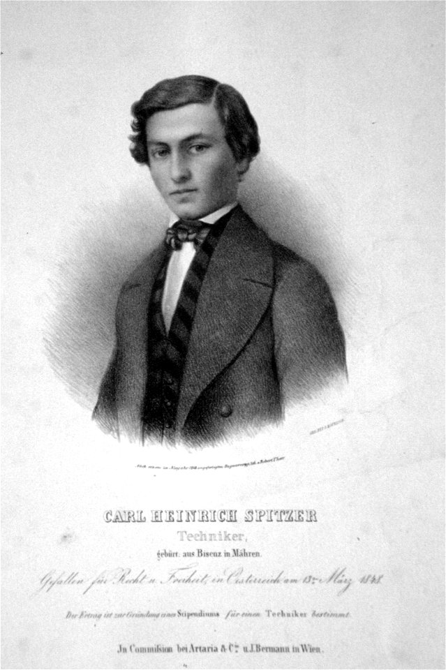 Karl Heinrich Spitzer Litho