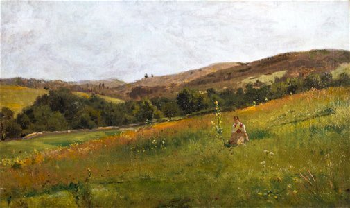 Karl Buchholz - Sommerlandschaft, um 1880