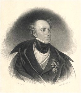 Karl Chotek (1783–1868) by Josef Kriehuber cropped