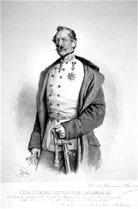 Karl Eduard von Komers Litho