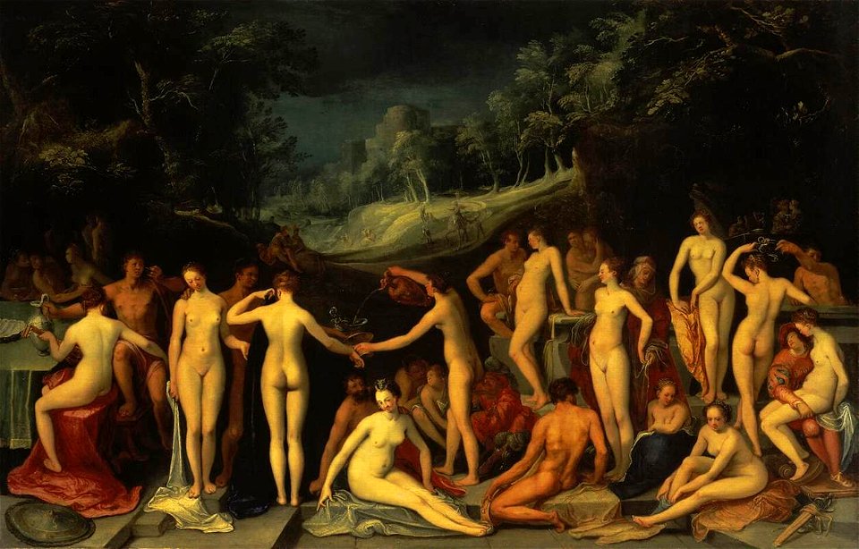 Karel van Mander (I) - Garden of Love - WGA13913