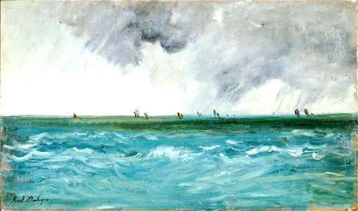 Karl Pierre Daubigny - Seascape - 56.278 - Detroit Institute of Arts