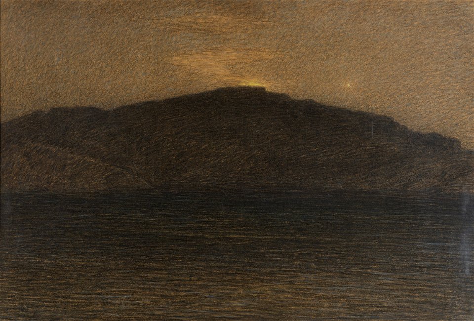 Karl Nordström Twilight in Spring I Thielska 308b