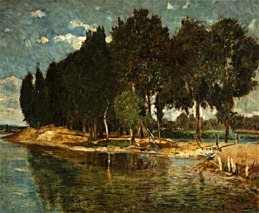 Karl Hagemeister - Seeufer - BG-M 3640-85 - Berlinische Galerie