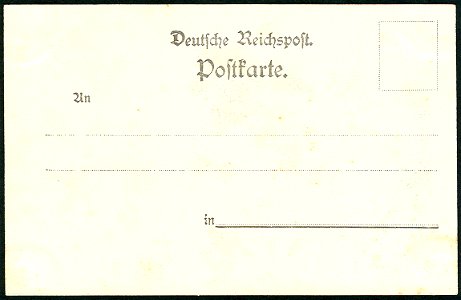 Karl F. Wunder PC 0235 Gruß aus Hannover. Calenbergerstraße mit Marktverkehr. Adressseite