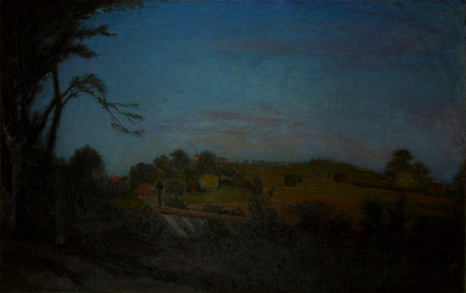 Karl Nordström Summer Evening in Bellevue Thielska 300