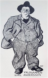 Karl Andersson x Albert Engström 1904