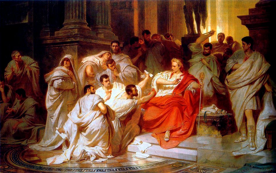 Karl Theodor von Piloty Murder of Caesar 1865